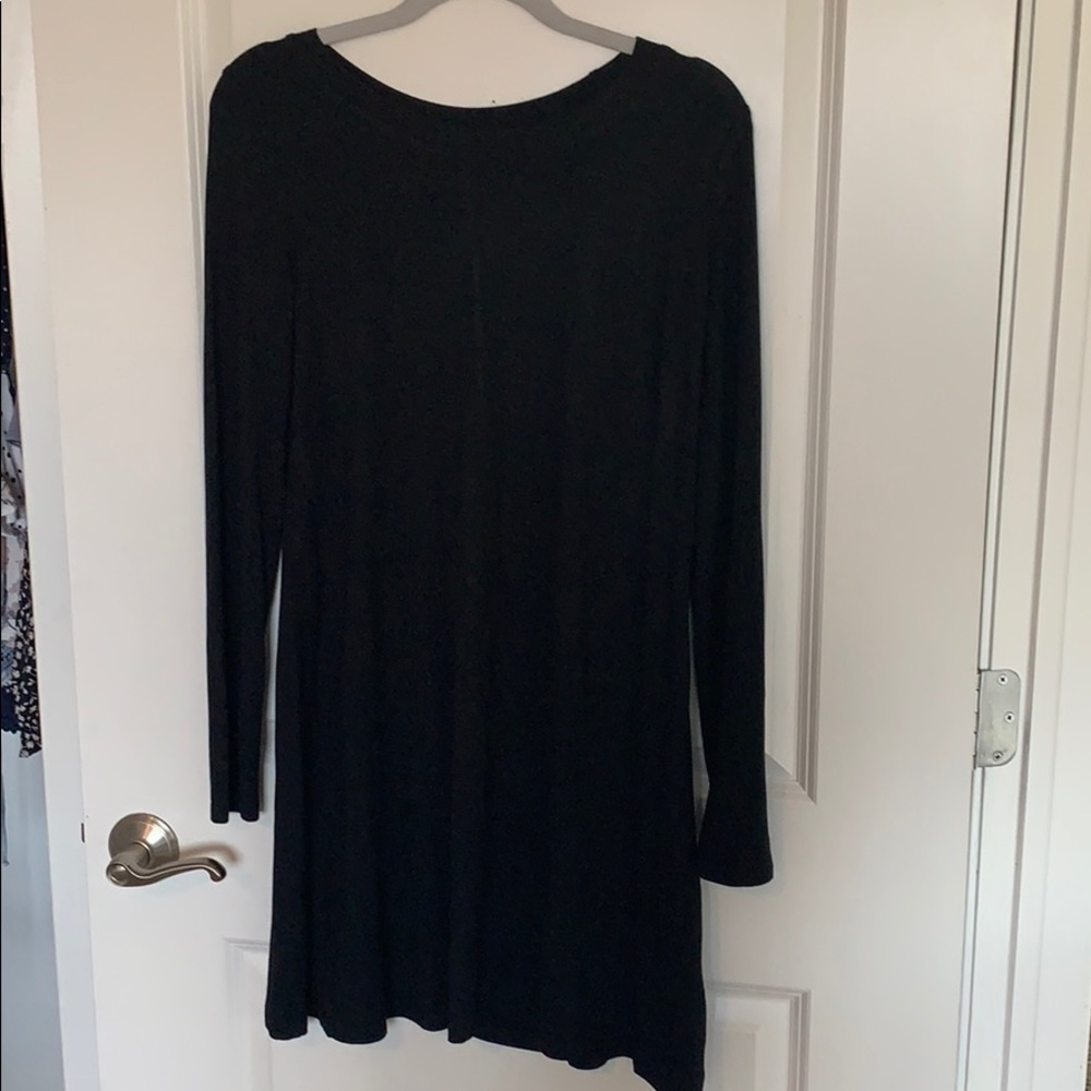 NEW Basic Black T-Shirt Dress (medium)